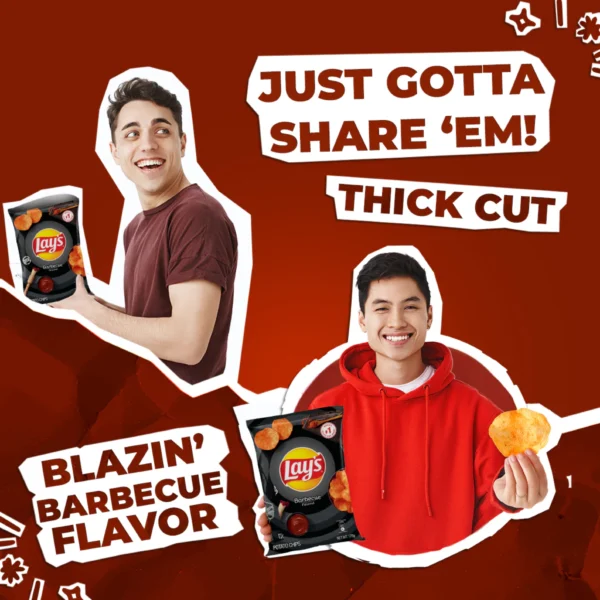 Lay's BBQ Potato Chips 170g
