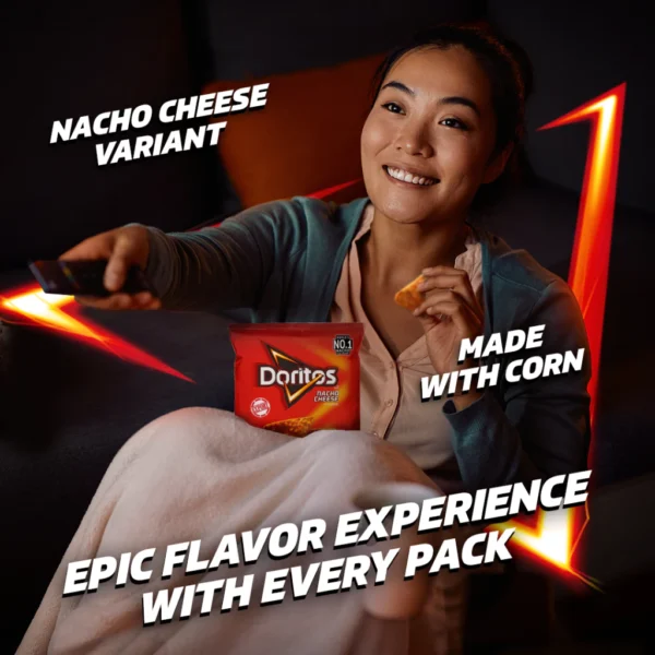 Doritos Tortilla Chips Nacho Cheese 65g