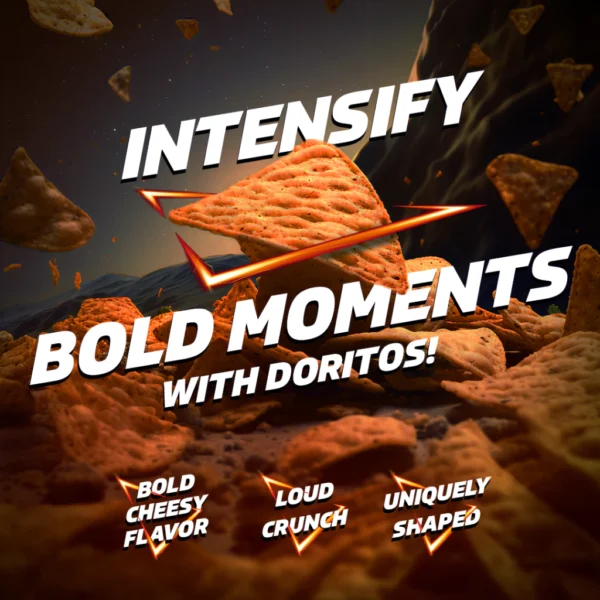 Doritos Tortilla Chips Nacho Cheese 65g