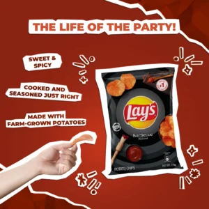 Lay's BBQ Potato Chips 170g