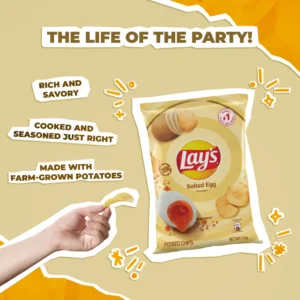 Lay's Salted Egg Potato Chips 170g