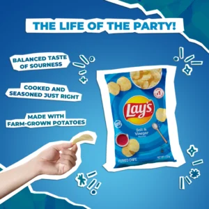 Lay's Salt & Vinegar 170g