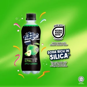 my-11134207-820l5-mq35anqwpq1b95.webp Spritzer So Tinge Carbonated Flavoured Drink Apple (325ML X 24)