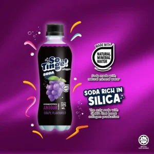 my-11134207-820lc-mq35bk0qgemkbf.webp Spritzer So Tinge Carbonated Flavoured Drink Grape - 2 Cartons Bundle (325ML X 24)