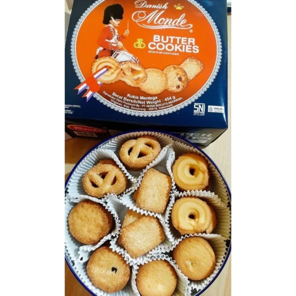 Danish Monde Butter Cookies 454g