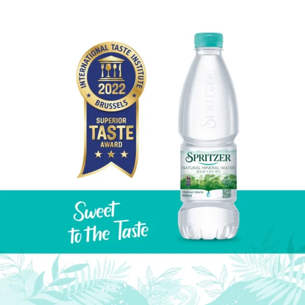 Spritzer Natural Mineral Water - 20 Shrink Wrap Bundle (250ML X 24)
