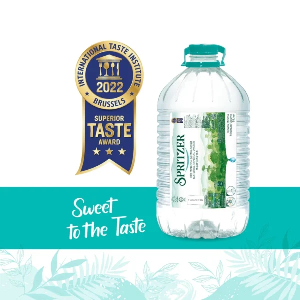 Spritzer Natural Mineral Water (9.5L X 2)