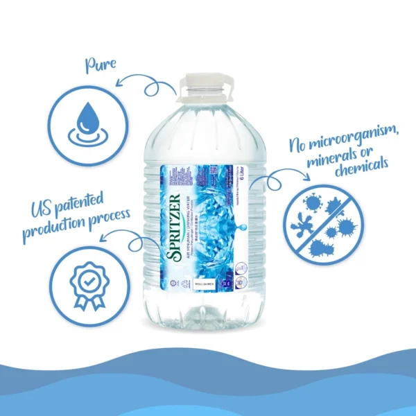 Spritzer Distilled Water - 6 Cartons Bundle (9.5L X 2)